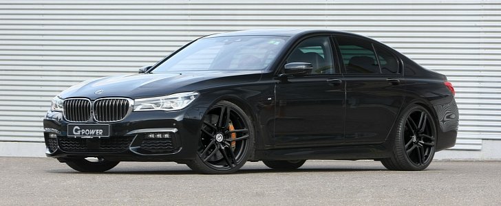 BMW 750d Quad-Turbo Engine Tuned to 460 HP by G-Power