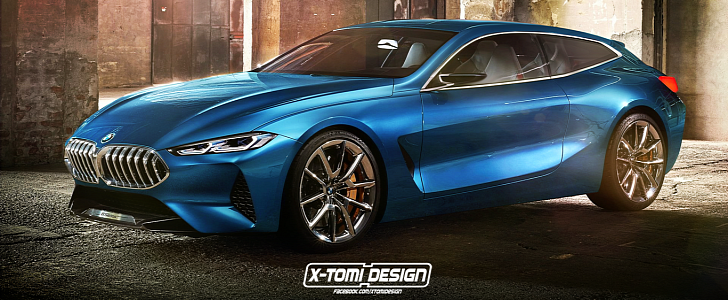 BMW 8 Series Shooting Brake Rendering Is Way Better Than the Convertible