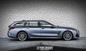 BMW 8 Series Touring Rendered, Is What the Gran Coupe Should Have Been
