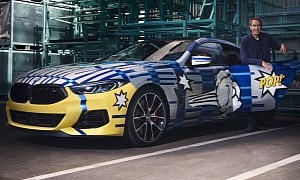 BMW 8 X Jeff Koons Heading to Australia in Q3, Only ONE Copy Will Be Sold There