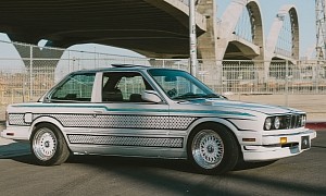 BMW and Artist Joshua Vides Reveal One-Off E30-Generation BMW 325i and Apparel Collection