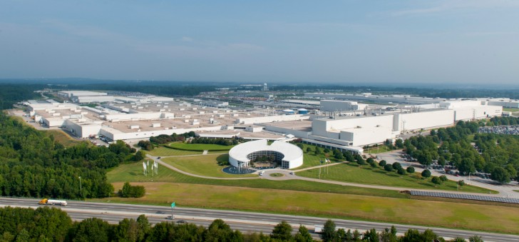 BMW Plant Spartanburg Aerial Photo 2014