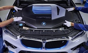 BMW iX5 Hydrogen-powered SUV Enters Series Production, Now Let's See if Anybody Wants One