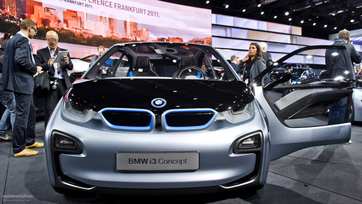 BMW i3 in Frankfurt