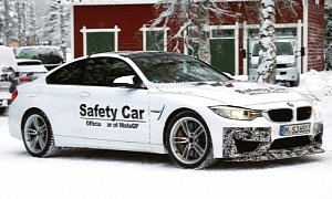 BMW M4 GTS Caught Testing in Snowy Sweden