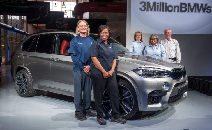 BMW X5 M, the 3 Millionth car made in Spartanburg