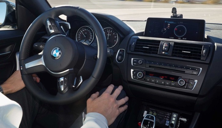 BMW self driving car