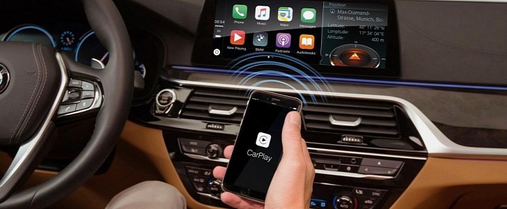 BMW with Apple CarPlay