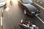 BMW Deliberatley Hits Bike in Russian Road Rage Outbreak