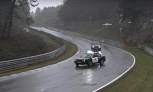 BMW Drift "Police" Leads 2016 Powersliding Session on Nurburgring