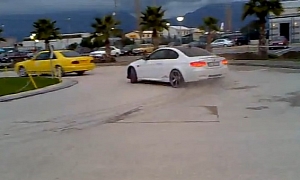 AC Schnitzer BMW M3 Drifting in Traffic