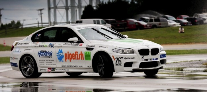 BMW M5 Drift World Record