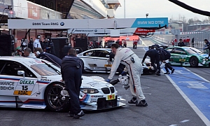 BMW DTM Teams Prepare for 2013 Season Debut