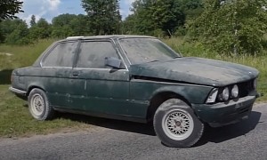 BMW E21 Purrs Back to Life After Over Ten Years of Neglect But the Ending Is Sad