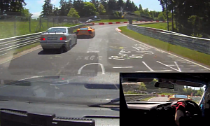 BMW E30 318is Races an E36 328i On the Nurburgring