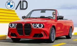 BMW E30 Convertible Neo-Retro CGI Design Feels Both Hilarious and M4 Outrageous