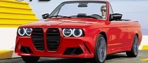 BMW E30 Convertible Neo-Retro CGI Design Feels Both Hilarious and M4 Outrageous