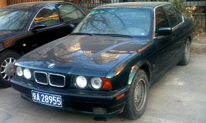 BMW E34 525i Spotted in China