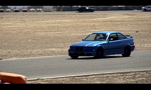 BMW E36 M3 at Willow Springs