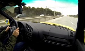 BMW E36 M3 Pushed Hard on the Highway: Sounds Better than 2015 M4?