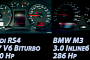 BMW E36 M3 Versus Audi B5 RS4 Acceleration Comparison