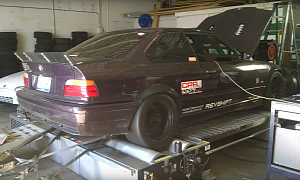 BMW E36 M3 with LS6 V8 Puts Down 364 WHP on the Dyno