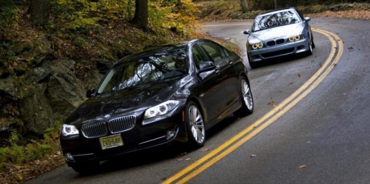 BMW F10 5 Series and E39 M5