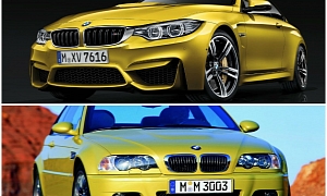 BMW E46 M3 Coupe vs BMW F82 M4 Comparison