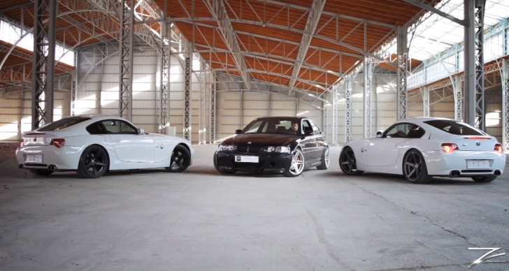 BMW E46 M3 and E86 Z4 M on Z-Performance Wheels
