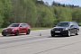 BMW E61 M5 Touring Drag Racing a Cadillac CTS-V Wagon Has Unexpected Outcome