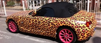 BMW E85 Z4 Is a Pink Spotted Leopard in China