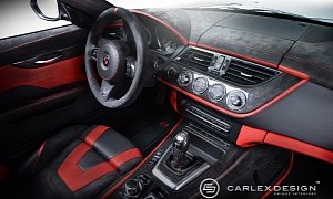 BMW E89 Z4 Gets Carbon and Alcantara Treatment at Carlex Design
