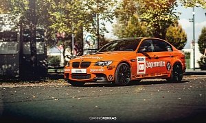 BMW E90 M3 in Jagermeister Livery Looks Like the Real Deal