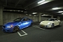BMW E92 M3 and Porsche 997 Turbo Pose in Underground Parking Lot