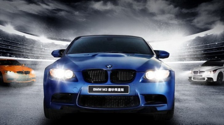 BMW E92 M3 Frozen Blue Edition