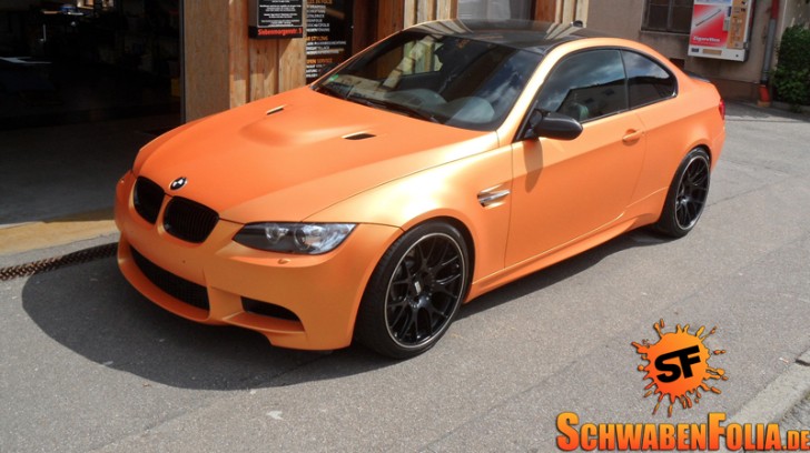 Sunrise Matte Orange BMW E92 M3