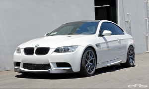 BMW E92 M3 on BBS Wheels Gets GT4 Exhaust at EAS