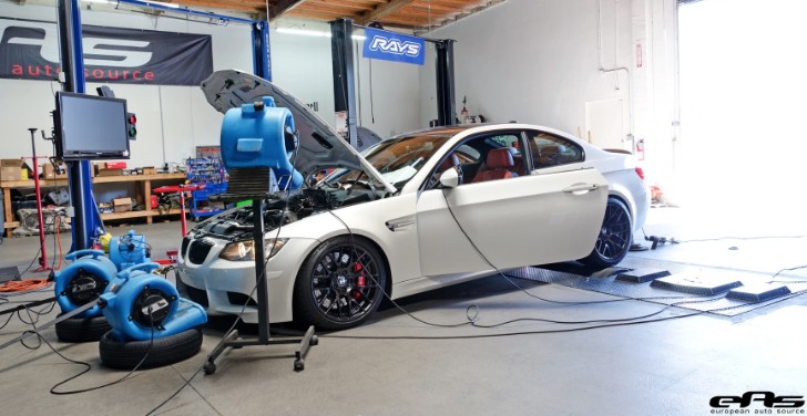 Supercharged BMW E92 M3 on the Dyno