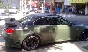 BMW E93 M3 Convertible Has a Weird Body Kit in China