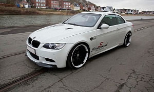 BMW E93 M3 Goes Black and White with BC Forged Wheels
