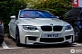BMW E93 M3 Spotted Wearing 1M Coupe Bumper