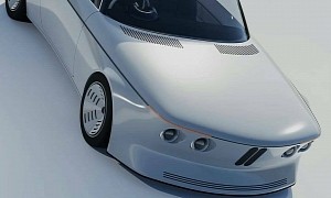 BMW EV9 Shows Stunning Retro-Electric Design