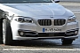 BMW F10 5 Series LCI Caught Off Guard