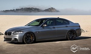 BMW F10 5 Series Looking Good on BC Forged Wheels