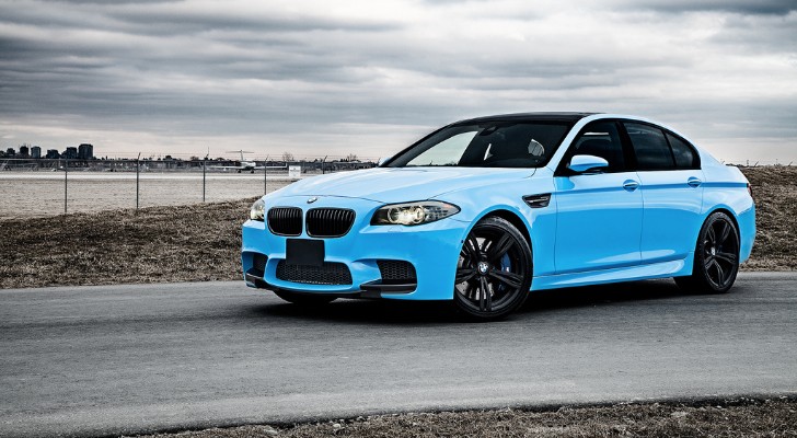 Olympic Blue BMW M5 by ReStyleIt.ca