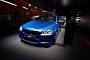BMW F10 M5 LCI Is Frozen Blue at the 2013 Frankfurt Motor Show