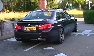 BMW F10 M5 Showdown in Rotterdam