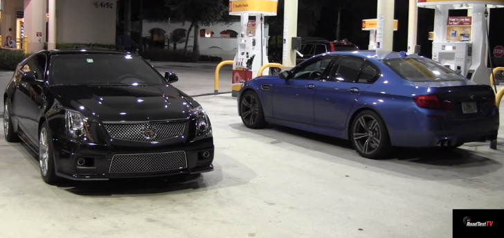 BMW M5 vs Cadillac CTS-V Coupe