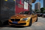 BMW F12 650i Convertible Is Golden in China
