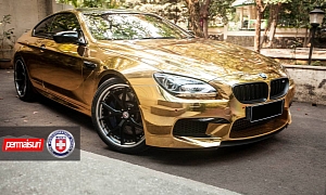 BMW F12 M6 Goes Gold in Indonesia